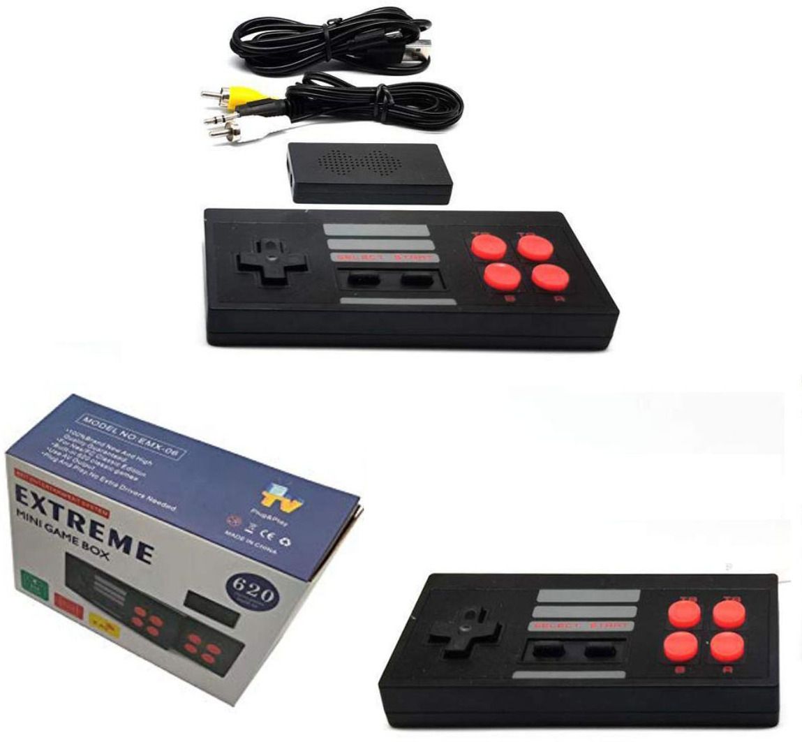 NOWAIT 4K HD RetroBlaze Wireless Plug And Play Game Console 1 GB with 620 Games like contra, mario, cricket, football etc.-image-23
