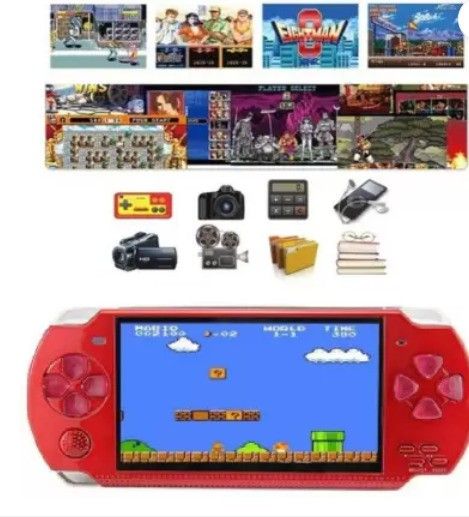 Grabit PS MP4 PLAYER WITH 10000GAMES INCLUDED 8 GB with MARIOCONTRA ,TEKKEN 3 ALL OTHER ACTION RACING SHOOTING ARCADE PUZZLE CAR RACING-picture-21