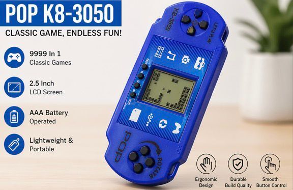 JAYA ENTERPRISES GameBox Mini K8-3050 Portable Gaming Console 32 GB with Video games-image-16