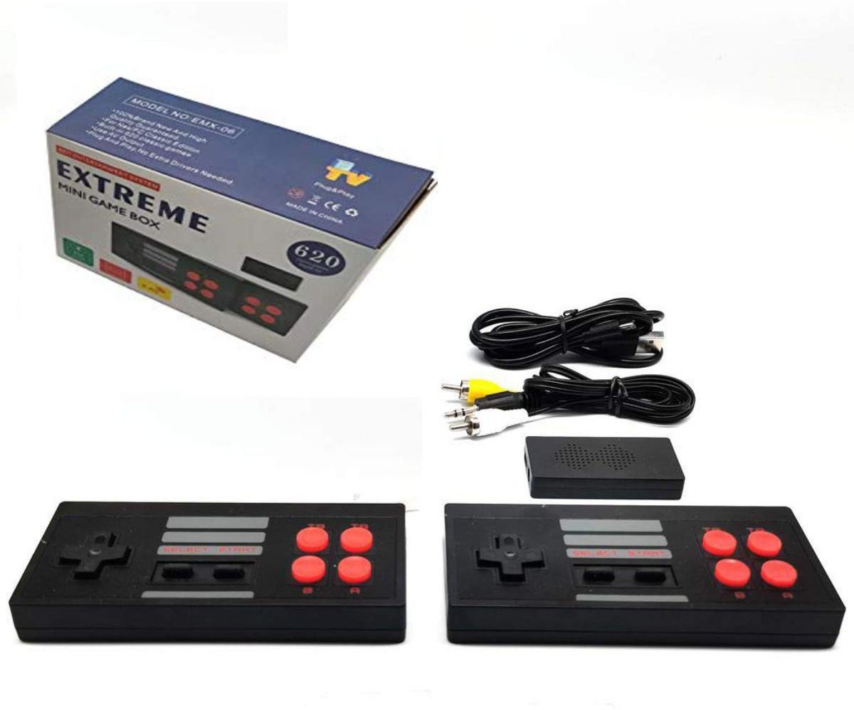 COUNTACH HD 4K Retro Game Extreme Mini Plug and Play Wireless Game Box in-built 620 Games 1 GB with 620 Games like contra, mario, cricket, football etc.-image-30