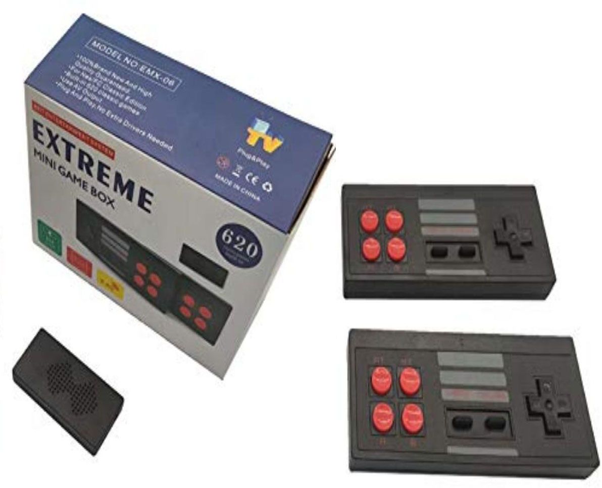 GROZA 342+Game Wireless GAME STICK CONSOLE Gaming Box-Extreme Mini 8 BIT VIDEO GAMES 64 GB with SUPER MARIO:new contra:street-fighter:sky-force:MARIO BROS:CONTRA :micky mouse-image-11