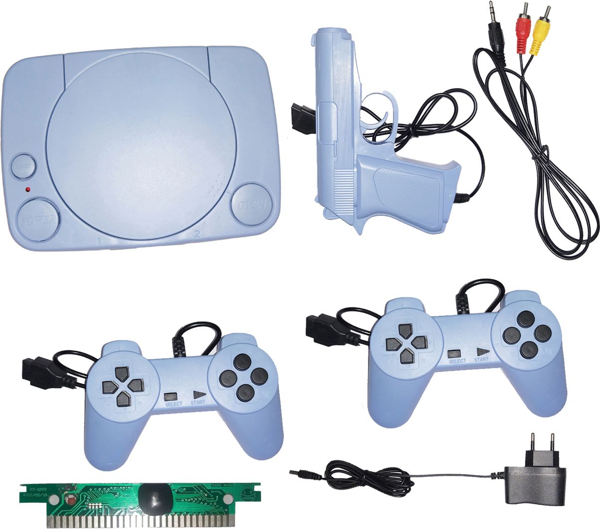 otaku Retro New Super 8 Bit TV Video Game Console Preloaded 999Games 90P Games P3 1 GB with Contra, Super Mario Bros, F1, Duck Hunt-image-30