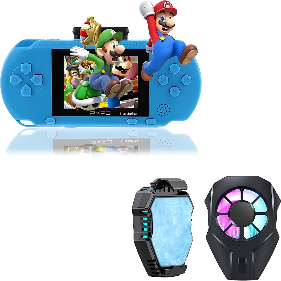 Elevea Combo C170 Video Game Gaming Console & Mobile Cooling Fan - 15 Years Warranty 8 GB with Classic Games-image-18