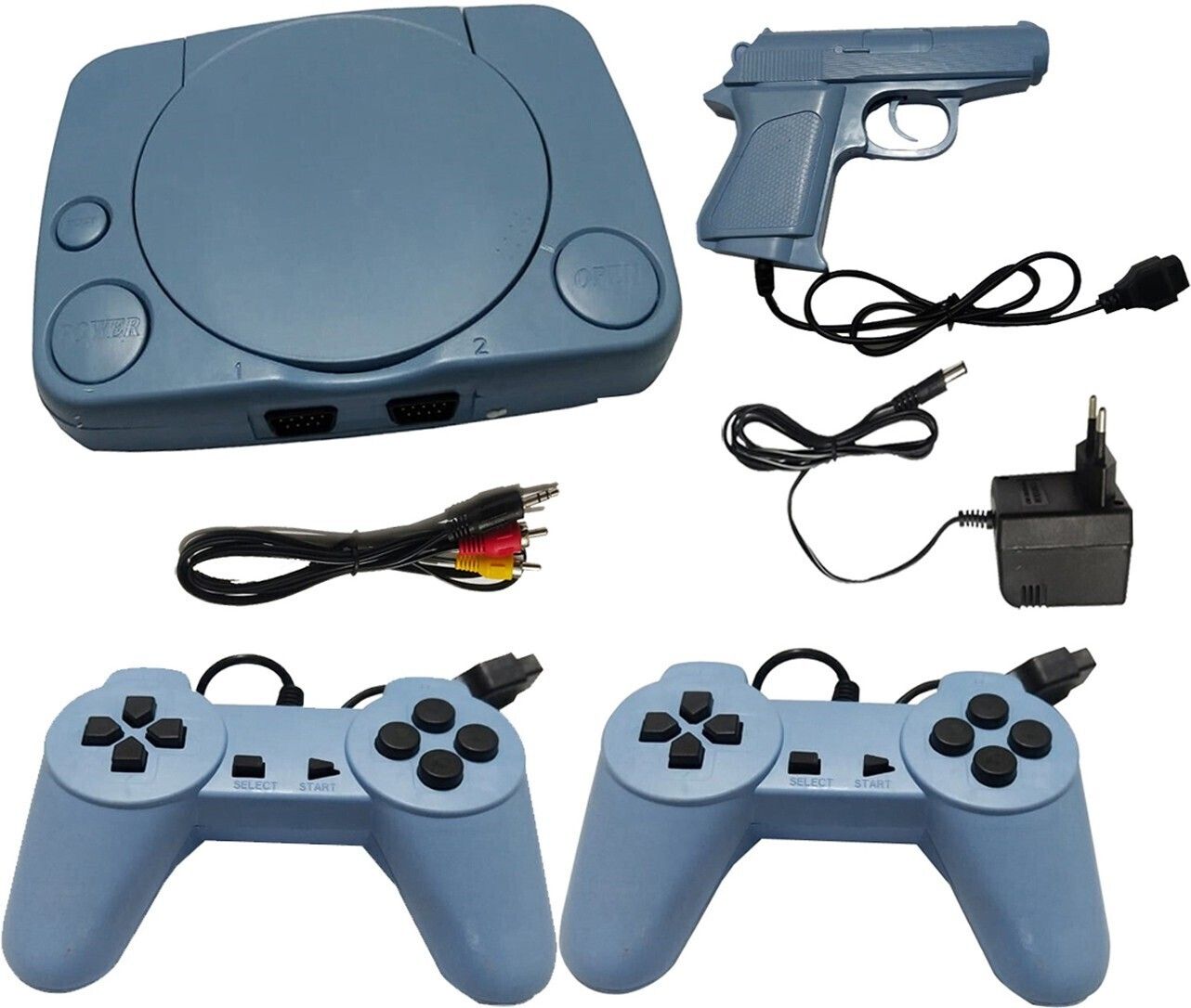 COUNTACH Trendy Video Game With Classic Console Handled Video Games Q258 NA GB with Contra, Super Mario Bros, Duck Hunt-image-28