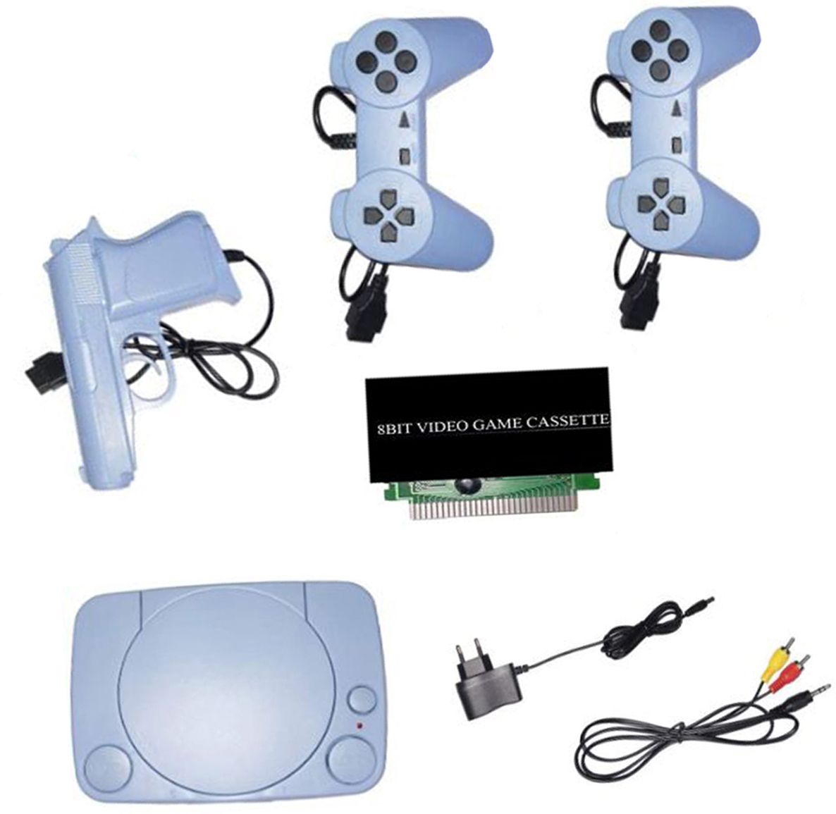 KAIKO inbuilt game Best Multiplr Tv Video Classic console 8bit with 8bit 1 cassette NA GB with 30 to 40 games in built ,with 1 cassette-image-48