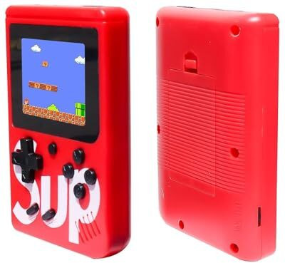 WILDBRAIN SUP GAME 400 in 1 Retro Game Box Console Handheld Video Game box with TV output 8 GB with Super Mario/Contra image 1