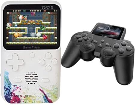 Elevea TV Video Game Classic Contra Mario Street Fighter & 10-Handheld Console Fun with puzzles, sports-image-38