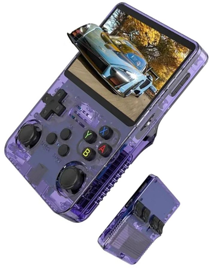 GROZA R36S Portable Retro Handheld Console 64GB Classic Gaming Emulator Device 64 GB with 10000+ Support Classic Games And work with 20 emulators.-image-15