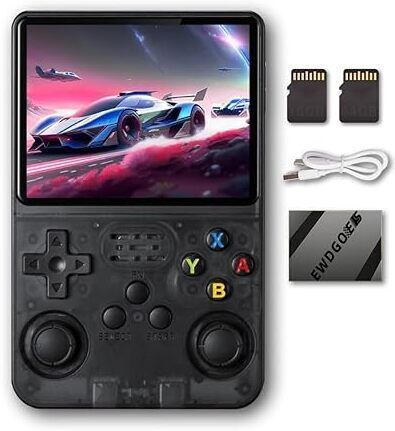 Confiavel R36S Retro15K+ Classic Video Games Portable Handheld Pocket Console,3.5" Screen 64 GB with Yes-image-42