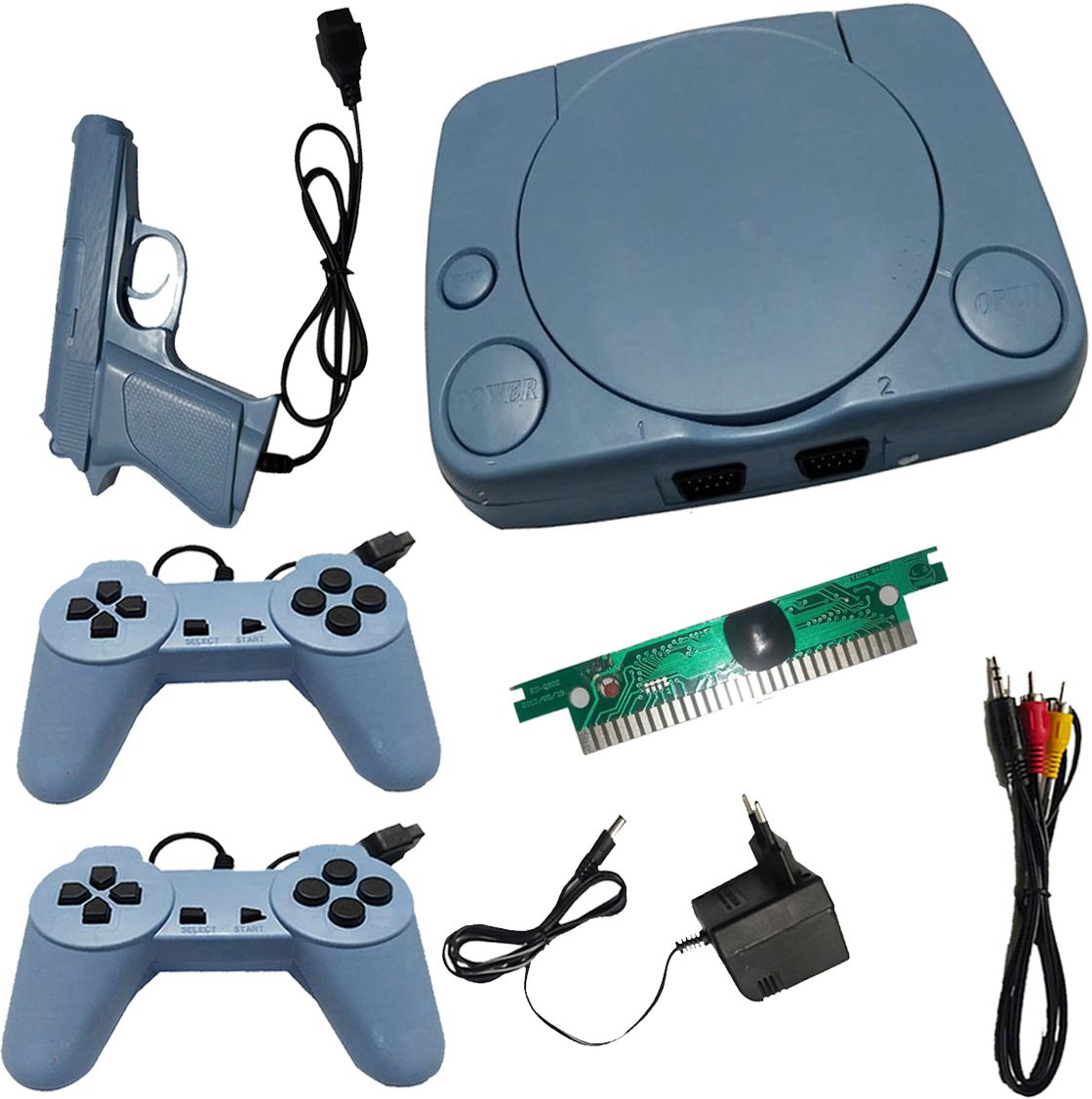 Nouveau 8 Bit Tv Video Game Consol/Classic Kids Tv Video Game With One Extra Chip NA GB with Contra, Duck Hunt, Snow Bros, Dr. Mario, Turtles-image-48