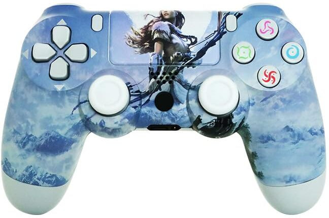 PSS Wireless PS4 Controller Slim/Pro Remote with Dual Vibration/6-Axis Motion Sensor 2.01 GB image 1
