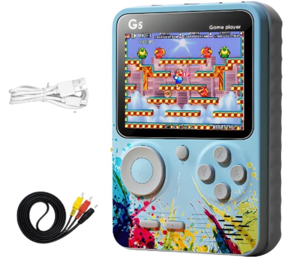 CHG G5 Game Key Parsing Handheld Game Player, 5-inch Display, AV Output 0.12 GB with 500-image-19