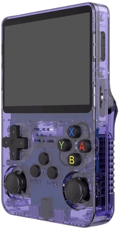 HG WORLD R36S Retro Game Box Classic Video Games Portable Handheld Pocket Console, Revisit Childhood, Retro Old Video Game (Best Gift & Fun) for All Ages 64 GB with Full HD Screen, Video Game Hand, Single Player, 3.5" Screen-image-5