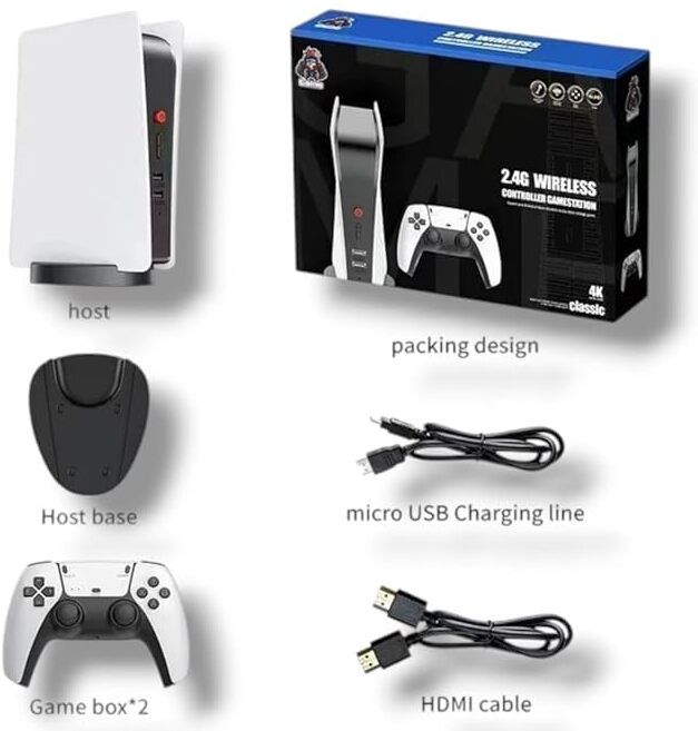 EXtreme M5 GAMESTICK with 15000 Games, 4K Retro Gaming Box, 64 GB with 30000+ Game-image-45