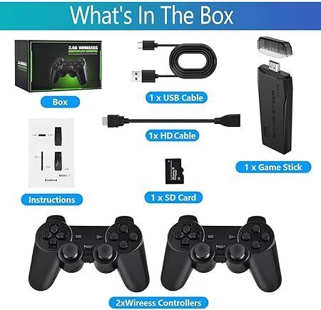 SSR 2.4G GAME CONSOLE 64 GB with 20000 PLUS-image-29
