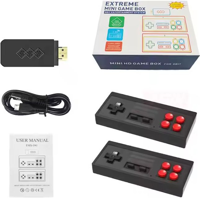 620 Games Retro Gaming Console with Wireless Controllers Premium Edition-image-47