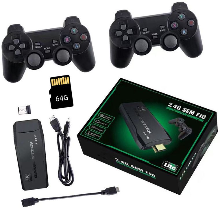 COUNTACH 4K 20000+ Classic Games Stick Wireless Controller 64 GB HDM 15 Emulators games 64 GB with 15 Emulators, Super Mario, Crash, GTA, Zelda, Sonic, Donkey Kong, Street Fighter-image-30