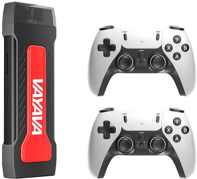 Playtastic GD30 Gamestick Video Game Console with 30000 Built In Classic Retro 2D 3D Games 128 GB with 2 wireless 2.4G Controllers-image-35