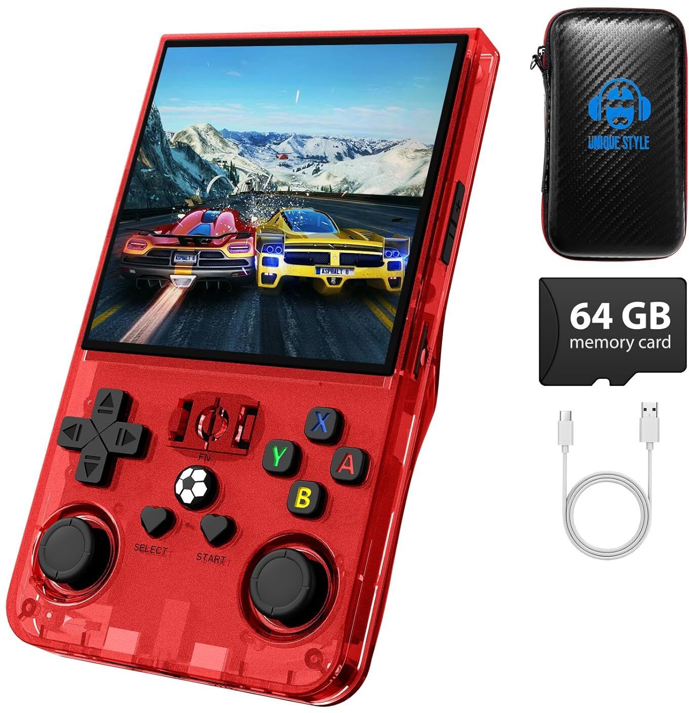 GAMESOUL R36S MAX Retro Game Box Classic Video Games Portable Handheld Console, Revisit Childhood, Retro Old Video Game (Best Gift & Fun) for All Ages 64 GB with 15000+ Game, GTA, , Loved by Fans-image-22