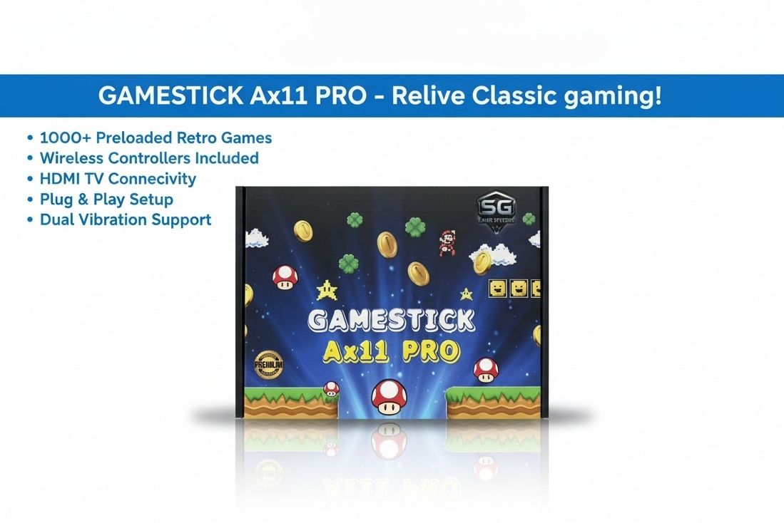 Sg game studios AX 11 PRO 64 GB with Retro games, Ps1 games, Nintendo, Atari, Mario-image-18