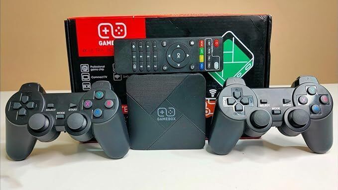 virat creation G5 GAMEBOX 4K HD Super Console X 20+ Emulator 5600+ Games Retro 64 GB with Yes-picture-33