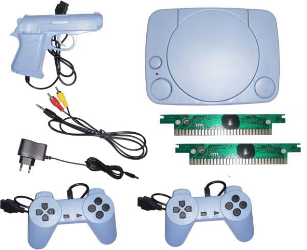 GROZA 44 Classic TV Game Console Inbuilt Game Contra, Super Mario Bros with 2 Cassette NA GB with Contra, Super Mario Bros, F1 Race, Cricket Game-image-9