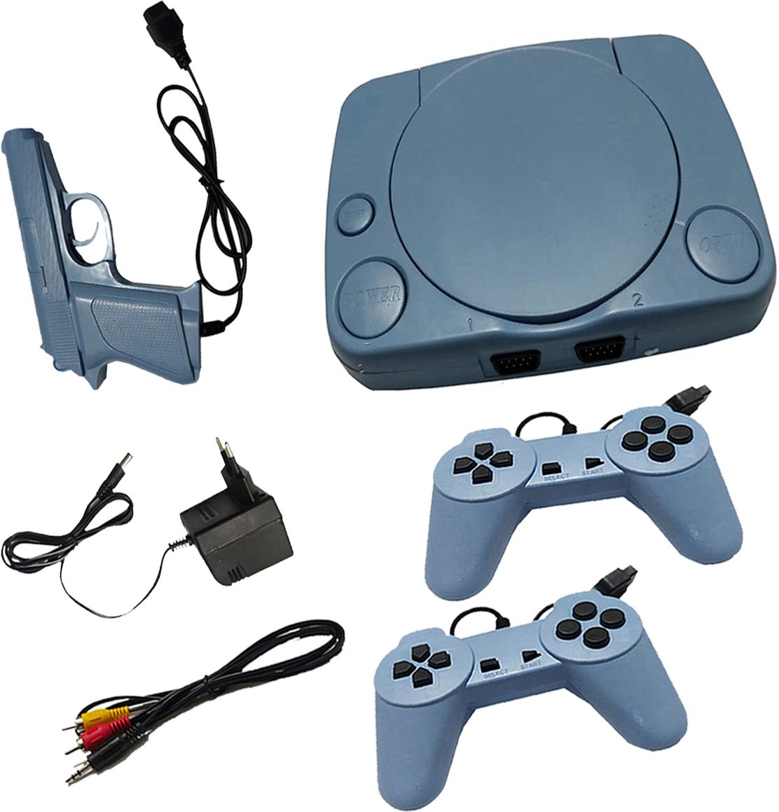 Nouveau Kids Video Game/Action/Adventure/Racing Trendy Games Play More games NA GB with contra, super mario bros, duck hunt, racing game, fighting game-image-18