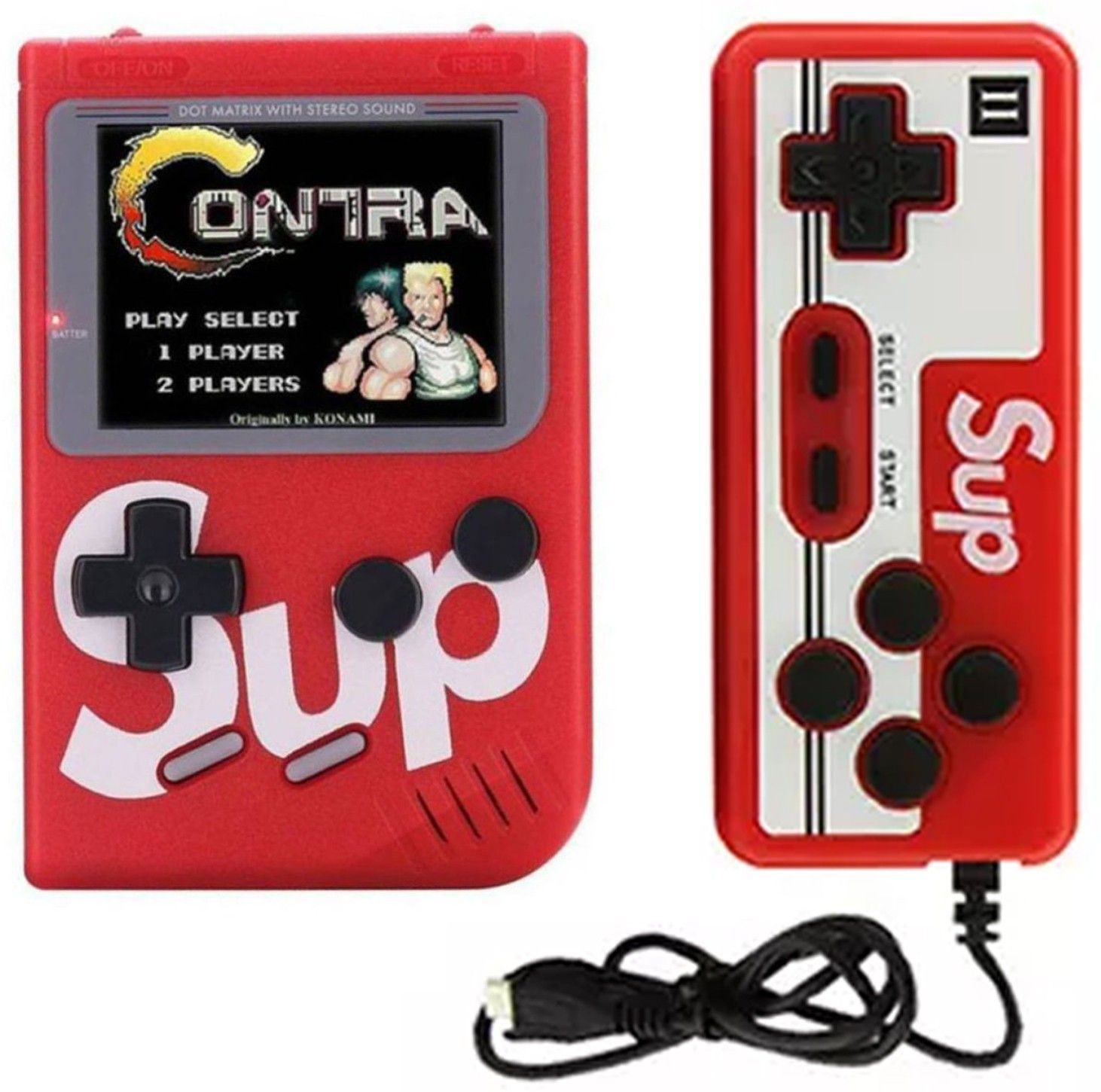 Point Zero SUP 400 in 1 Games Retro Game Box Handheld Game Console with Remote Controller N/A GB with Inbuilt 400 Games, Super Mario, Mario,Snow Bros, Turtles,Adventure Islandad-image-14