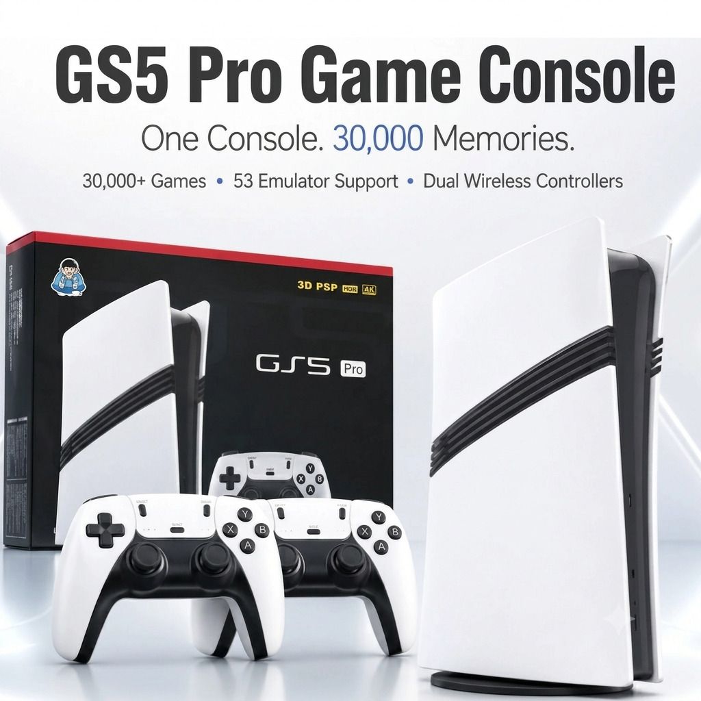 StyleNeste GS5 PRO Retro Gaming 64 GB with 53 Emulators, GTA Vice City, God of War, Tekken, Mario, Cricket, Smack Down-image-8
