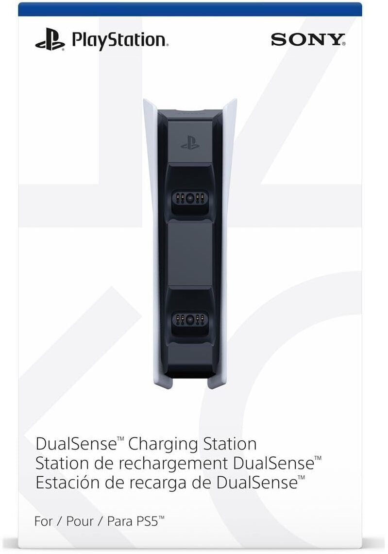 SONY Playstation PS5 Charging Station | Charger Dock | Gaming Accessory Kit NA GB with Fast Charging, Safety Chip Protection
