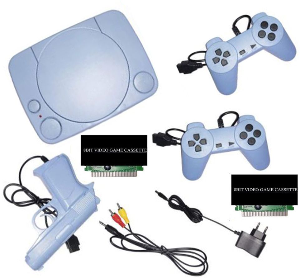 Inquisitive 10 Classic TV Game new 2 Cassette Inbuilt Console NA GB with Contra, Super Mario Bros, F1 Race, Cricket Game-image-17