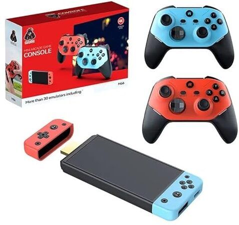 GAMESOUL M66 Retro Game stick Console 4K Mini Arcade with Dual wireless Controller Gaming Console for TV Video Game for Kids (Best Gift & Fun) All Ages 64 GB with Modern Gamer Love by Fans of Portable, PS5,PS4,PS3,PS2,PS1, Xbox,Nintendo Switch-image-43