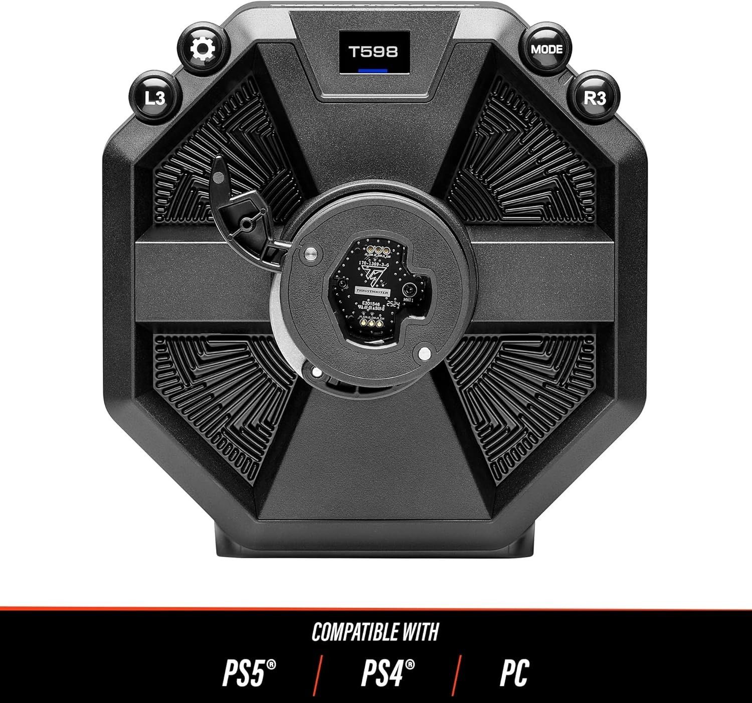 THRUSTMASTER T598 Servo Base Direct Axial Drive Motor Racing Wheel With HARMONY Technology 5 Nm Constant + 10 Nm Overshoot GB with High Precision Performance, Perfect Gift For Racing Gamers-picture-16