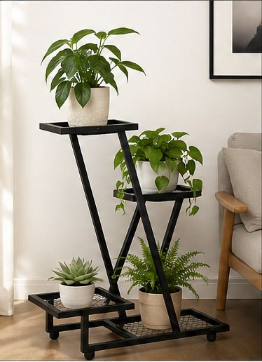 green aura inc multi tier plant stand Garden Gnome-picture-24