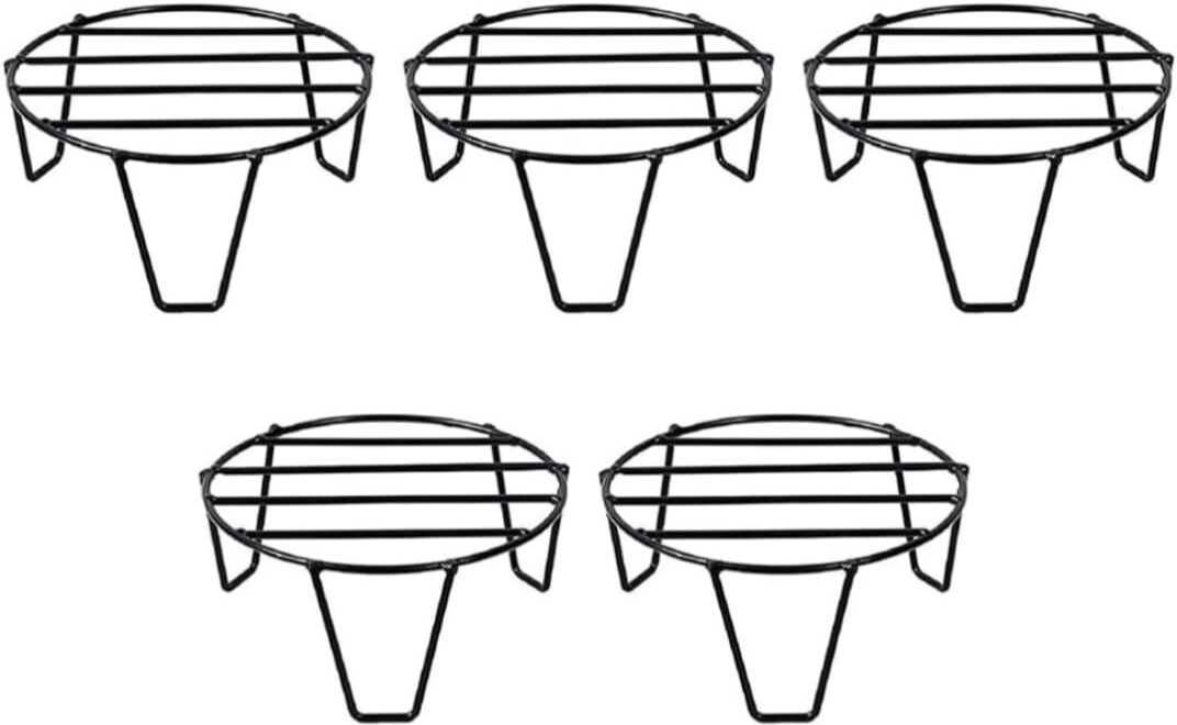 sm crafts Pot Stand Pack Of 5 Garden Gnome-picture-21