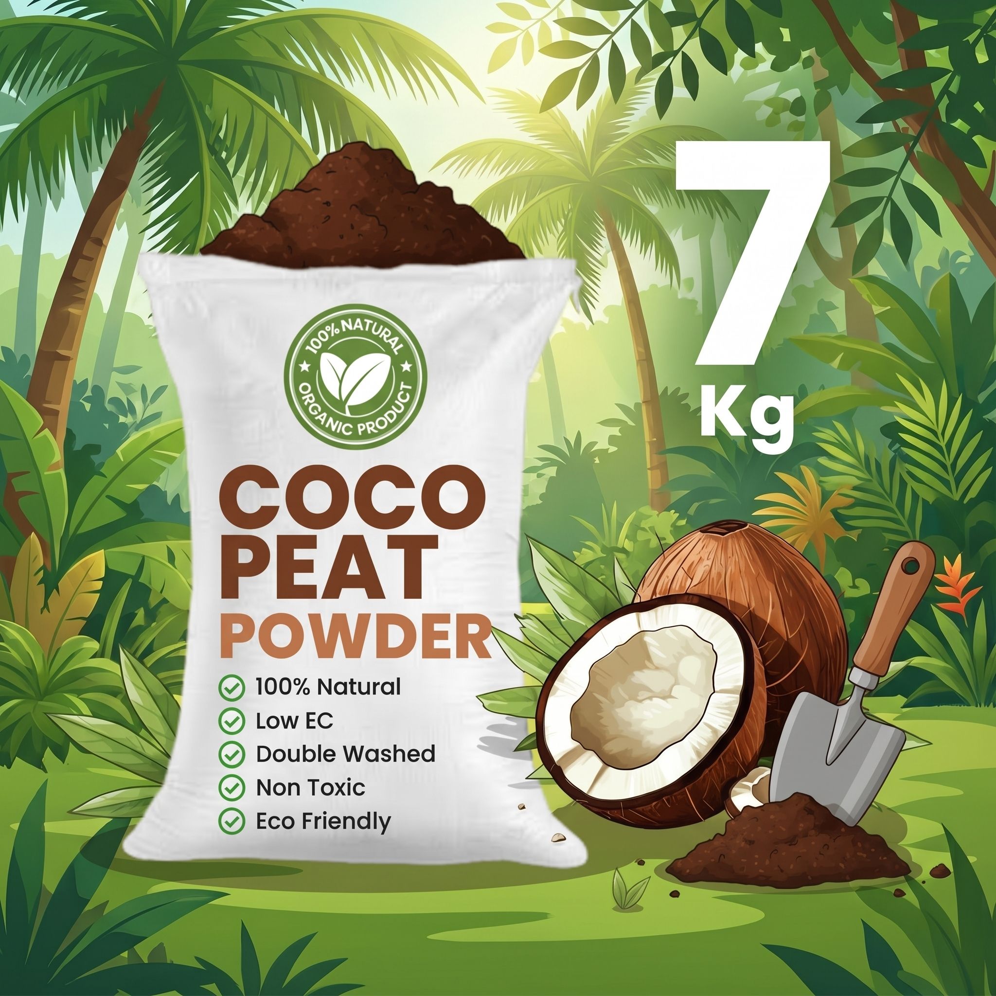 terrads cocopeat powder 7kg Garden Gnome-picture-15