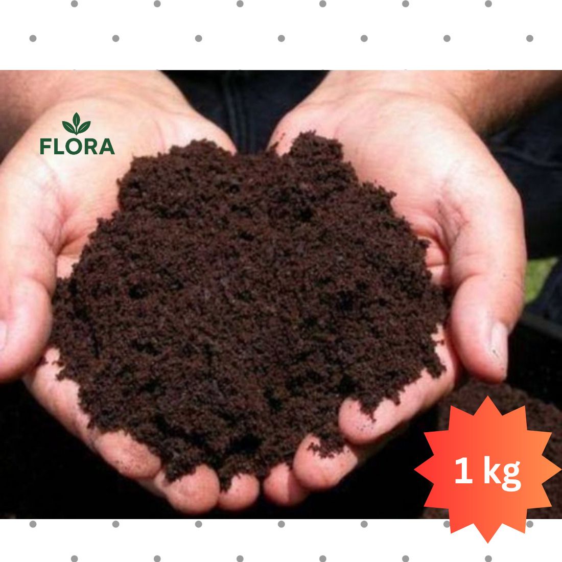 Vermicompost 1kg Garden Mulch
