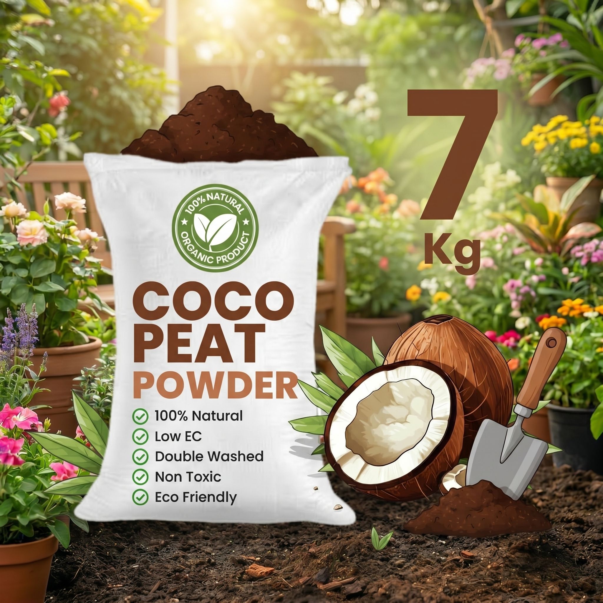 terrads cocopeat powder 7kg Garden Gnome-picture-31