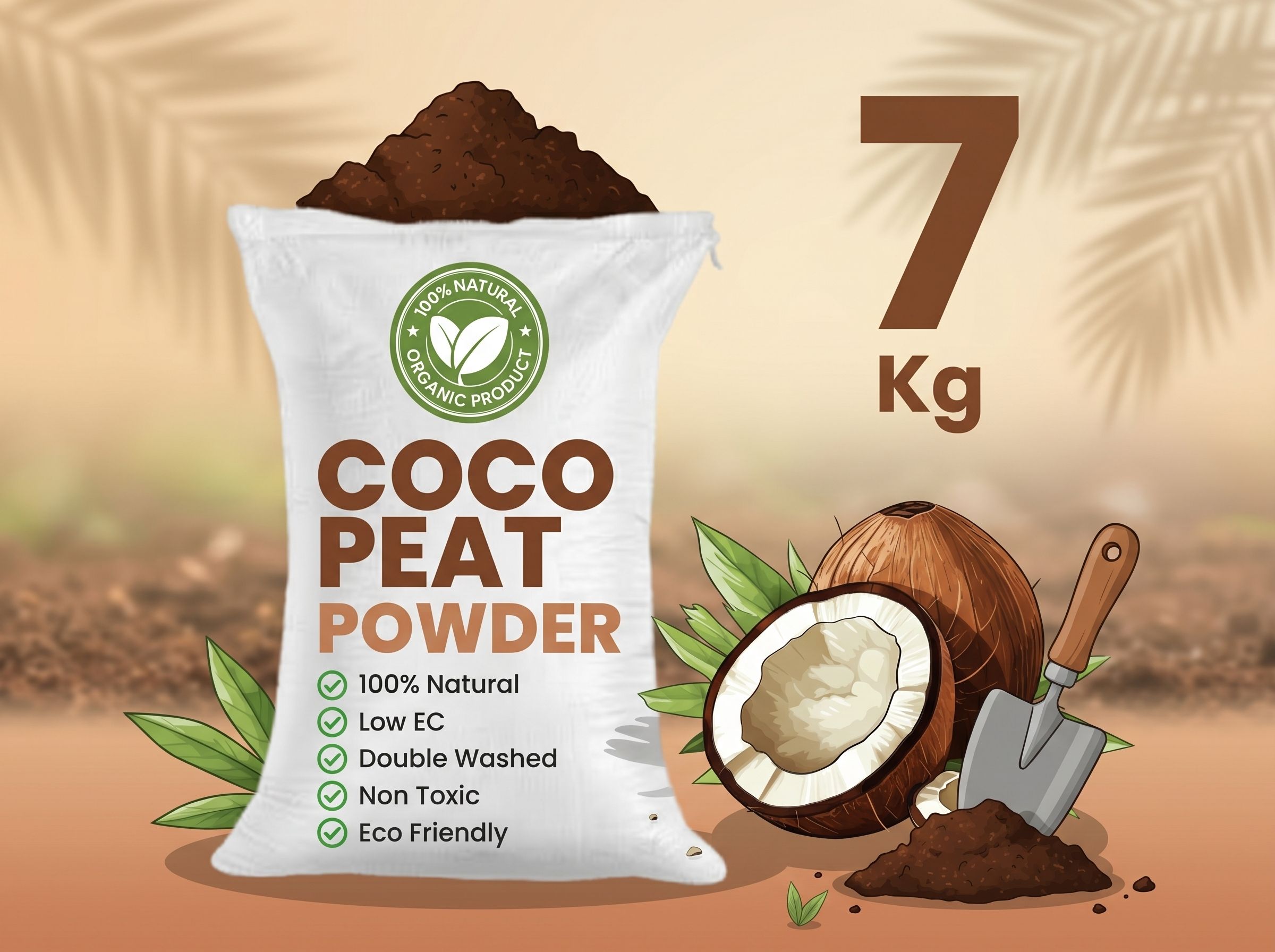 terrads cocopeat powder 7kg Garden Gnome-picture-12