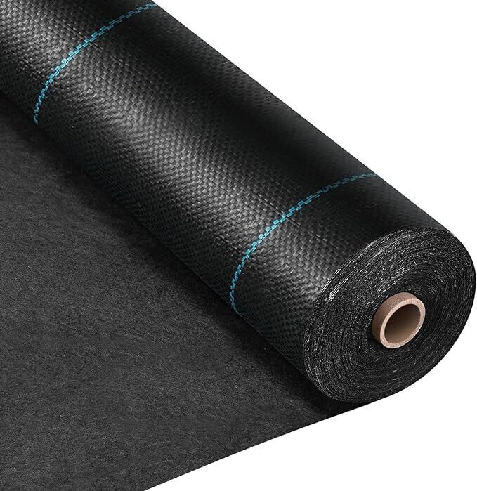 Weed Mat 0.6*5 Meter Length 110 GSM Garden Weed Fabric Heavy-Duty Weed Block Garden Mulch-image-46