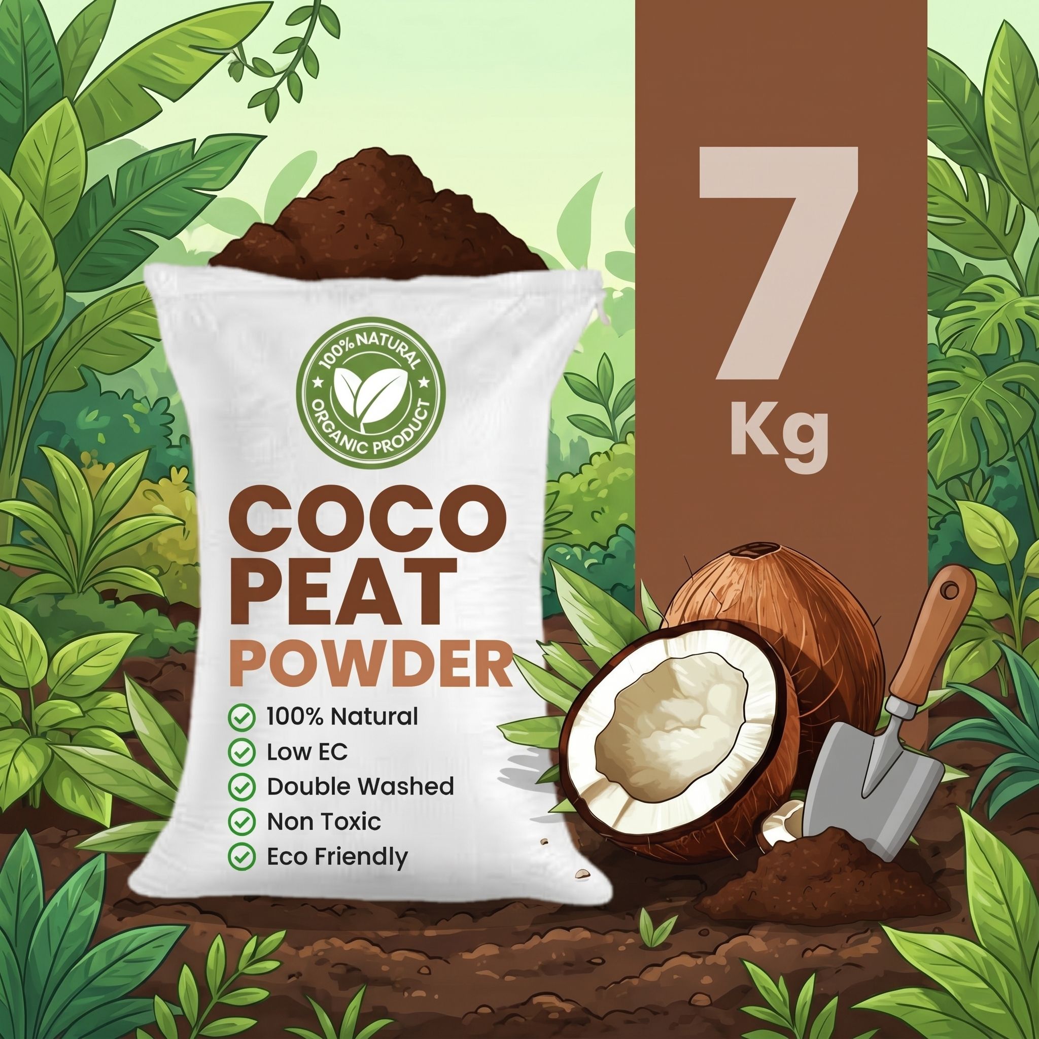 terrads cocopeat powder 7kg Garden Gnome-picture-14