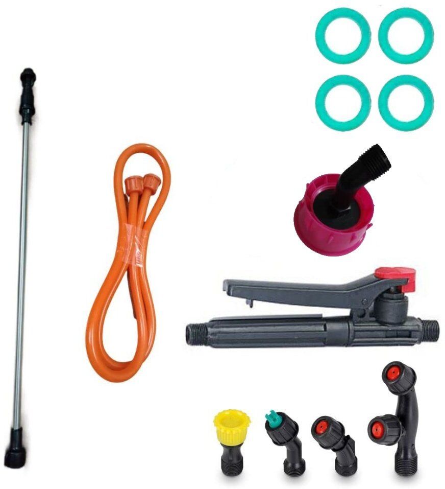 Agriculture Sprayer Pump parts 1 Lance with 4 above nozzles 16 L Backpack Sprayer-image-21