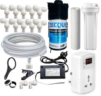 fogger system kit fogger kit for dairy farm fogger water fogger system 100 L Hose-end Sprayer-image-12