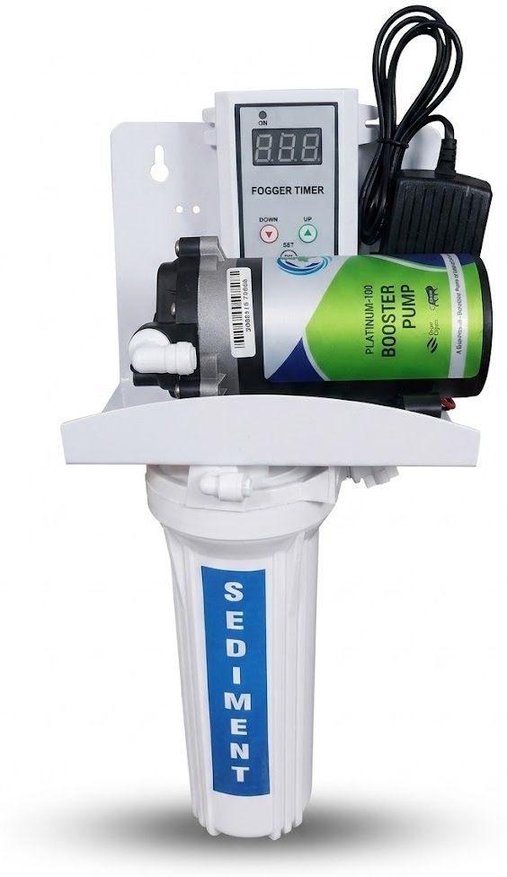 aquagrand Premium Fogger Kit with 10 nozzles for Dairy Farms, Restaurants, Cafes, Garden 1000 L Hose-end Sprayer-picture-14