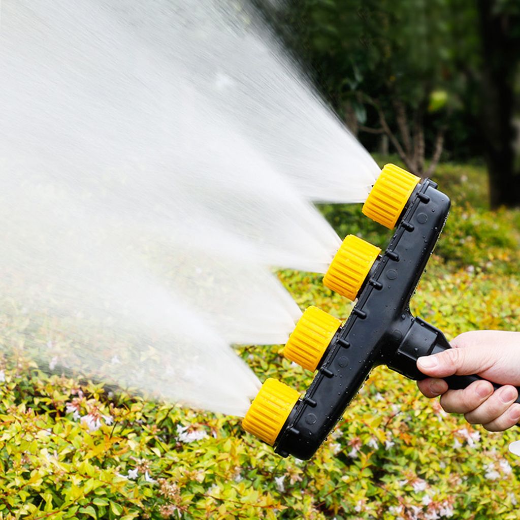 Garden Water Pipe Sprayer 4 Nozzle Irrigation Sprinkler Larger Irrigation 1 L Hand Held Sprayer
