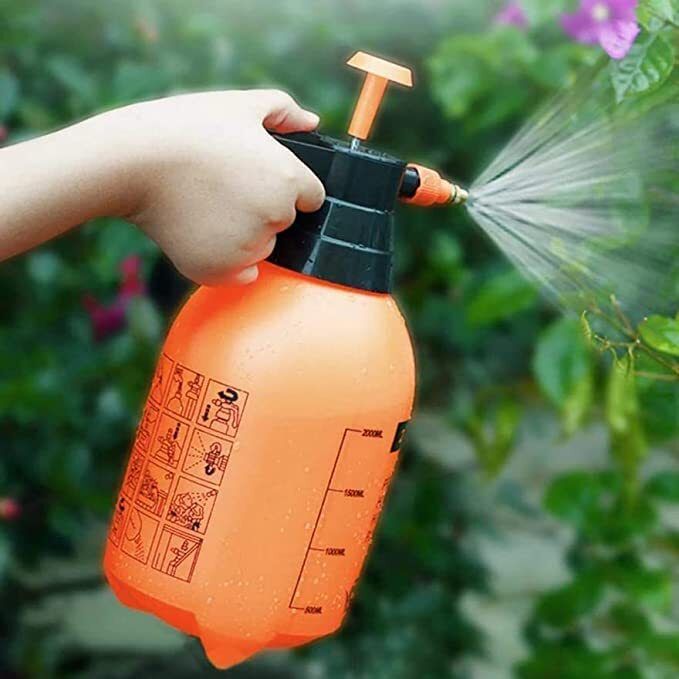 2 L Plastic Garden Pump Pressure Sprayer, Lawn Pestside Sprinkler, water Mister 2 L Tank Sprayer-image-27