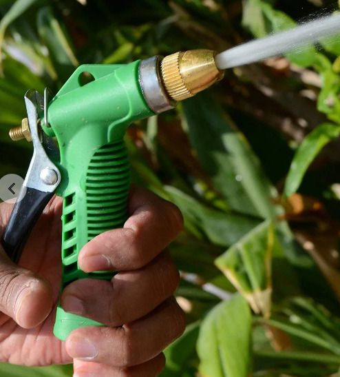 qwid Trigger High Water Car/Bike/Plants Pressure water Nozzle (Green Pack of 2) Hose Pipe-picture-4