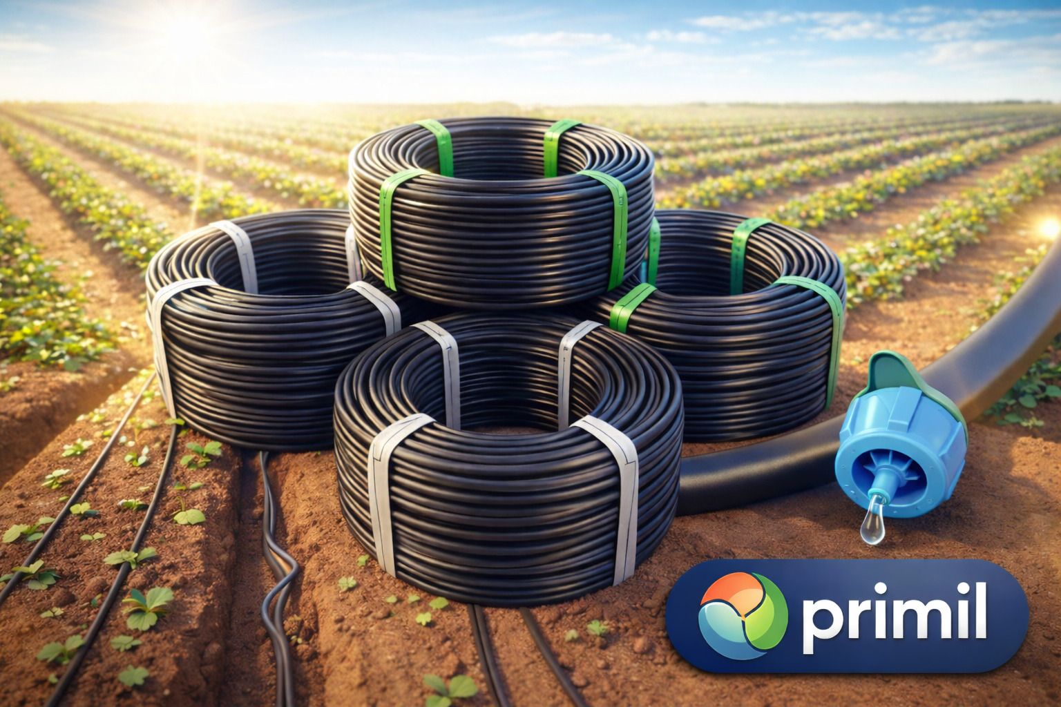 16mm Drip Irrigation Pipe 300 Meter online Lateral- Plant Garderning Roll Length Drip Irrigation Kit-image-43