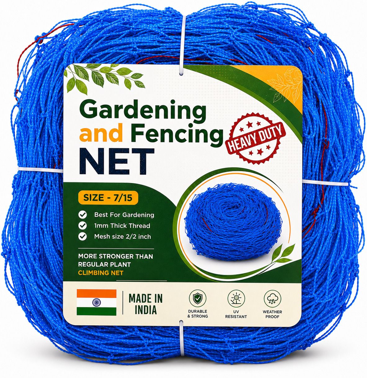 Heavy-Duty Plant Climbing Net for Garden 7 x 15 Ft Vegetable Suppor Garden Tool Kit-image-26