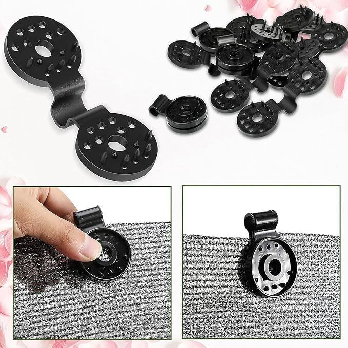 wairit Fixing Net Cover in Place, Plastic Clip for Fixing Sunshade, Bird Netting W19 Garden Tool Kit-picture-27